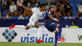 Real Madrid protagonizó trepidante empate en su visita a Levante en la liga española