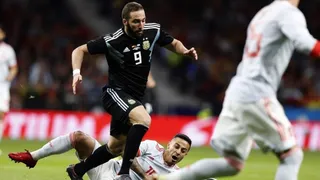 El increíble gol que se perdió Gonzalo Higuaín en el amistoso entre Argentina y España