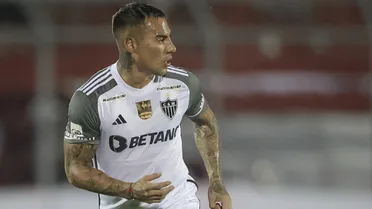Eduardo Vargas volvió a las canchas en el inicio de la temporada para Atlético Mineiro