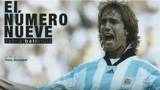 “El número nueve”: Batistuta cuenta las alegrías y dolores que le dio el fútbol en un documental