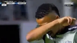 Byron Castillo se puso a llorar y pidió al técnico que lo sustituyera: “Sácame”
