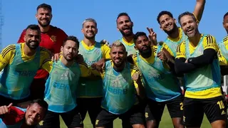 Vidal mostró que llegó a Flamengo a ser un ganador