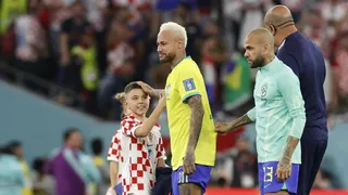 Hijo de Ivan Perisic fue a consolar a Neymar tras la victoria croata sobre Brasil en Qatar 2022