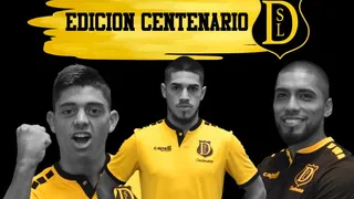 San Luis presentó nueva camiseta que conmemora sus 100 años de historia
