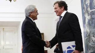 Alejandro Domínguez se reunirá con Piñera por preparativos de la final de Copa Libertadores
