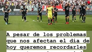 Plantel de Colo Colo entregó mensajes de apoyo a jóvenes que estarán ante Audax