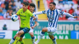Necaxa de Araos y Valdivia cayó frente a Pachuca con golazo de chilena incluido