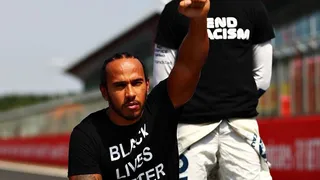 Lewis Hamilton compartió impactante imagen para repudiar al racismo