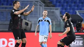 Zlatan Ibrahimovic anotó en el retorno a las canchas en el duelo entre Milan y Lazio
