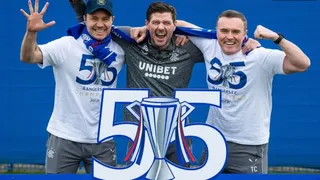 Glasgow Rangers de Steven Gerrard se coronó campeón de la liga de Escocia tras 10 años
