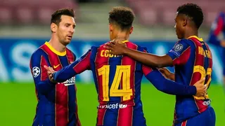 Ansu Fati y Coutinho anotaron golazos en la aplastante victoria de Barcelona a Ferencvaros