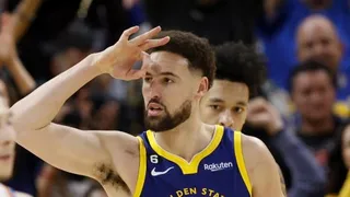 Klay Thompson sumó 12 triples para liderar festín ofensivo de los Warriors