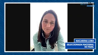 Macarena Lobo y el Mundial de pádel: Un gran logro sería terminar entre los seis primeros