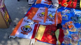 ¿Fue mufa? Se vendieron banderas de “Cobresal campeón” antes del duelo con U. Española