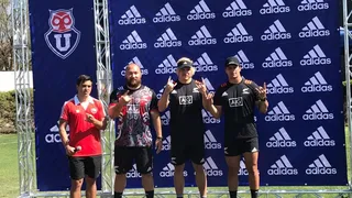 La entretenida visita de los Maorí All Blacks al plantel de la U