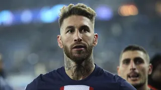 La destemplada reacción de Sergio Ramos: Empujó a un fotográfo tras la derrota de PSG