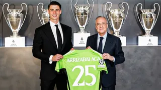 Kepa Arrizabalaga fue presentado en Real Madrid: Deseo agrandar aún más a leyenda del club