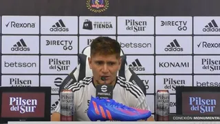 Leonardo Gil: Es normal bajar en los segundos tiempos cuando juegas varias competencias