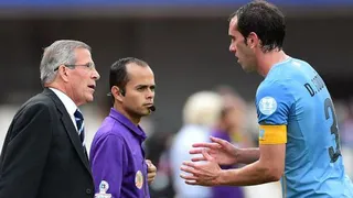 Diego Godín agradeció a Oscar Tabárez por la clasificación de Uruguay al Mundial de Qatar