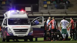 Antofagasta descartó daño neurológico de su capitán Cristian Rojas