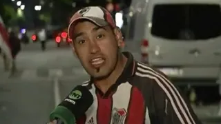 “Perdón a los de Boca”: El aplaudido discurso de hincha de River por los incidentes en la final