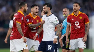 AS Roma se quedó con un caliente clásico ante Lazio en la Serie A
