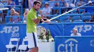 Marin Cilic no se dejó sorprender por Felix Auger-Aliassime y se instaló en cuartos en Washington