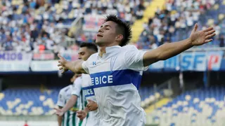 ¡Regreso soñado! Alexander Aravena anotó con una palomita para la UC ante Oriente Petrolero