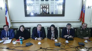La reunión en la Intendencia Metropolitana tras incidentes del Superclásico