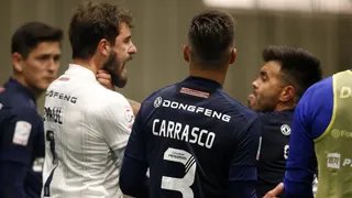 La fuerte pelea entre jugadores de U. de Chile tras la derrota contra Unión La Calera