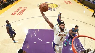 Los Lakers mostraron su poder de la mano de Anthony Davis