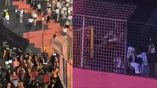 El castigo no funcionó: Barras formadas por mujeres y niños generaron incidentes en Brasil