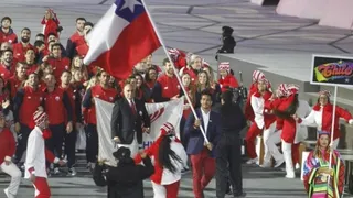 El colorido desfile del Team Chile en la Ceremonia Inaugural de los Panamericanos de Lima 2019