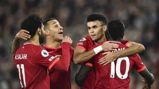 Luis Díaz, Mohamed Salah y Sadio Mané lideraron paliza de Liverpool a Manchester United