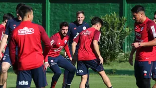 La Roja inició sus trabajos para los duelos con Paraguay y Ecuador