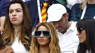 Shakira se robó miradas en semifinales de Wimbledon