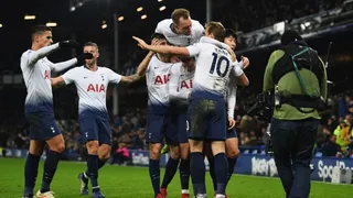 Tottenham barrió con Everton y se ilusiona en la lucha por el título de la Premier League