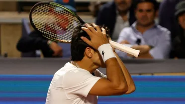 El álgido momento que vivieron Barrios y Garin tras polémico punto
