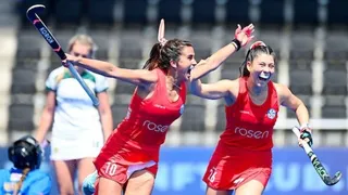 Las Diablas vencieron a Sudáfrica y remataron 13ª en el Mundial de Hockey Césped