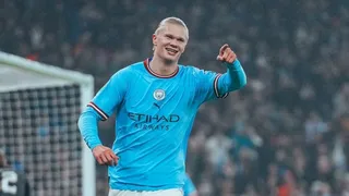 Erling Haaland necesitó 10 minutos para anotar un golazo para Manchester City ante Liverpool