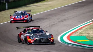 Benjamín Hites comenzó su preparación en Imola para su debut el GT World Challenge de Europa