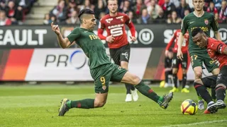 Mónaco igualó con Rennes y no pudo alejarse de zona de descenso pese a “doblete” de Falcao