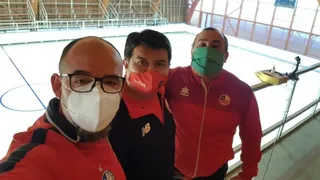 Selecciones chilenas de hockey patín volvieron al Nacional para alistar el Mundial de San Juan