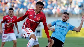 En duda para el Superclásico: Galani salió lesionado de la práctica de la U por posible desgarro