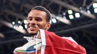 El triunfo del canadiense Andre de Grasse en los 200 metros planos de Tokio 2020