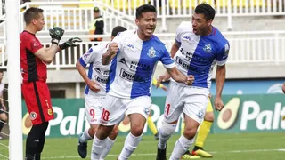 Gabriel Sandoval anotó con golpe de cabeza para abrir el marcador de Antofagasta sobre San Luis