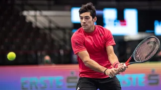 Cristian Garin se estrelló ante el poderío de Dominic Thiem y se despidió del ATP de Viena