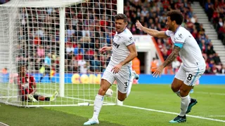 Aaron Cresswell salvó a West Ham y firmó el empate en complicada visita a Bournemouth