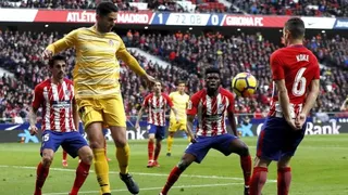Girona le arrebató un empate a Atlético de Madrid por la liga española