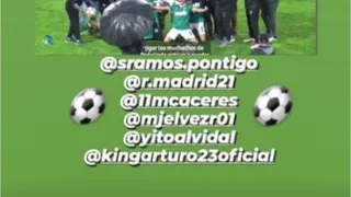 Arturo Vidal festejó efusivamente el ascenso de Rodelindo Román a Segunda División